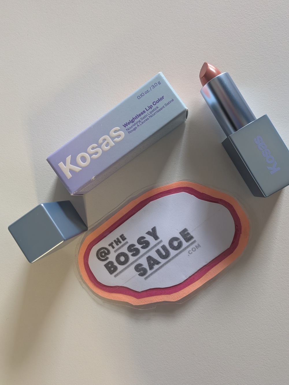 🌸 Kosas Weightless Lip Color High Cut Warm Rosy Pink NWT